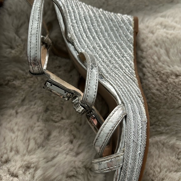 Silver Michael Michael Kors rhinestone sandals - Picture 10 of 10